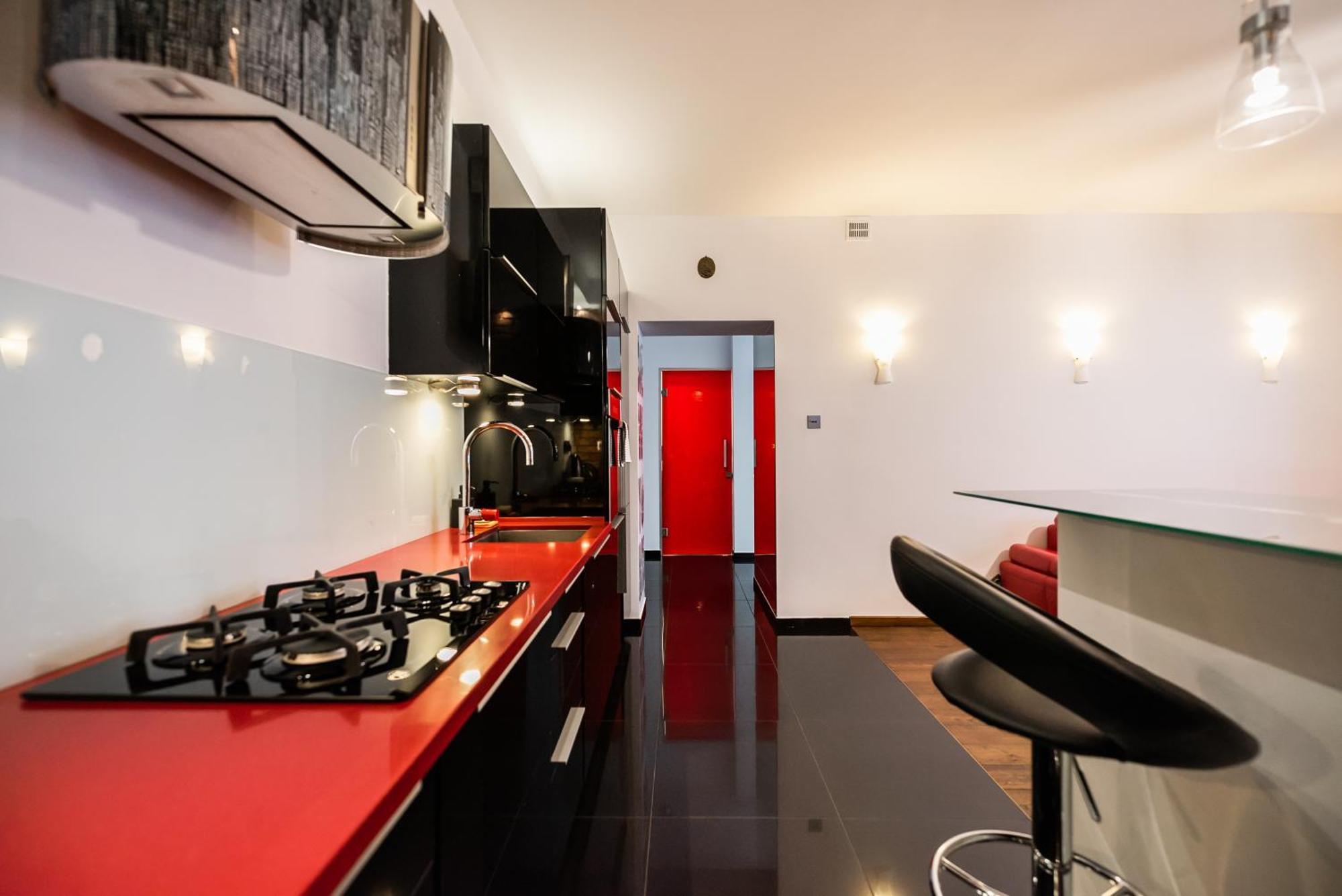 Nowolipki Red Apartment Βαρσοβία Εξωτερικό φωτογραφία